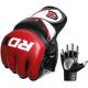 RDX MMA Leather-X Training Grappling Gloves (GGR-F12/10303) -   3