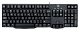 Logitech Classic Keyboard K100 Black PS/2 -  1
