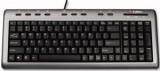 Labtec Ultra-Flat Keyboard Black USB+PS/2 -  1
