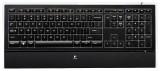 Logitech Illuminated Keyboard Black USB -  1