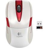 Logitech Wireless Mouse M525 White-Red USB -  1