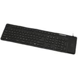Manhattan Roll-Up Keyboard177436 Black USB -  1