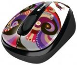 Microsoft Wireless Mobile Mouse 3500 Artist Edition Chamarelli Black-Blue USB -  1