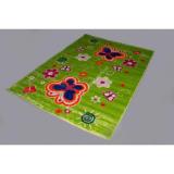 Fulya KIDS Carpet 866 green   1,6 x 2,3 -  1