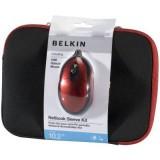 Belkin Netbook Sleeve Kit 10.2" + Mouse (jet/cabernet) F5Z0160ea -  1