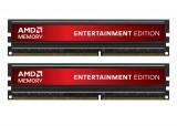 AMD Entertainment Edition DDR3 1600 DIMM 8GB Kit (4GB x 2) with Heat Shield -  1