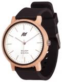 AA Wooden Watches Casual Maple Silicone Black -  1