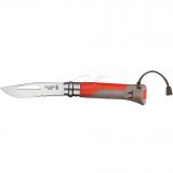 Opinel N8 Outdoor Earth-Red (001714) -  1