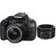 Canon EOS 1200D kit 18-55mm + 50mm EF-S DC III -   1