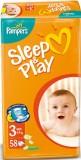 Pampers Sleep&Play Midi 3 (58 .) -  1