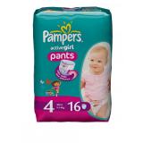 Pampers Active Girl Maxi 4 (16 .) -  1