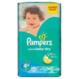Pampers Active Baby-Dry Maxi Plus 4+ (62 .) -  1