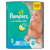 Pampers Active Baby-Dry Midi 3 (82 .) -  1
