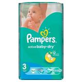 Pampers Active Baby-Dry Midi 3 (62 .) -  1