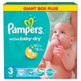 Pampers Active Baby-Dry Midi 3 (132 ) -  1