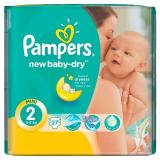 Pampers New Baby-Dry Mini 2 (27 .) -  1