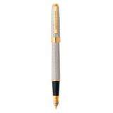 Sheaffer Prelude Signature Silverplate Snakeskin GT FP M (Sh917004) -  1