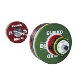 Eleiko Olympic WL Competition Set 190kg, men, FG (3001240F) -  1