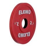 Eleiko Olympic WL Comp./Training Disc 2,5kg, RC (124-0025R) -  1