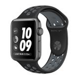 Apple Watch Nike+ 42mm Space Gray Aluminum Case with Black/Cool Gray Nike Sport Band (MNYY2) -  1