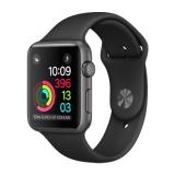 Apple Watch Series 2 38mm Space Gray Aluminum Case with Black Sport Band (MP0D2) -  1