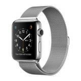 Apple Watch Series 2 38mm Stainless Steel Case with Milanese Loop Band (MNP62) -  1