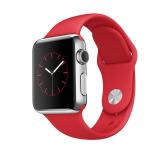 Apple Watch Sport 38mm Silver Aluminum Case with Red Sport Band (MME92) -  1