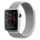 Apple Watch Series 3 GPS + Cellular 42mm Silver Aluminum w. Seashell Sport L. (MQK52) -  1