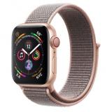 Apple Watch Series 4 GPS + LTE 40mm Gold Alum. w. Pink Sand Sport l. Gold Alum. (MTUK2, MTVH2) -  1