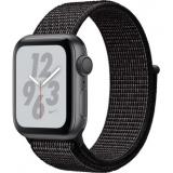 Apple Watch Nike+ Series 4 GPS 40mm Gray Alum. w. Black Nike Sport l. Gray Alum. (MU7G2) -  1