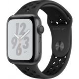 Apple Watch Nike+ Series 4 GPS 44mm Gray Alum. w. Anthracite/Black Nike Sport b. Gray Alum. (MU6L2) -  1