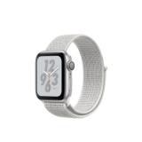 Apple Watch Nike+ Series 4 GPS 40mm Silver Alum. w. Summit White Nike Sport l. Silver Alum. (MU7F2) -  1