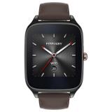 Asus ZenWatch 2 WI501Q (Stainless Steel Gunmetal/Brown Leather) -  1
