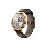 Huawei Watch (Gold Stainless Steel with Brown Leather Strap) -  1