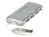 Manhattan Hi-Speed USB 2.0 Pocket Hub 160599 -  1