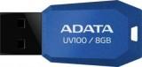 A-data 8 GB UV100 Blue -  1