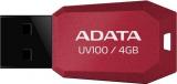 A-data 4 GB UV100 Red AUV100-4G-RRD -  1
