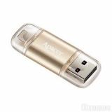 Apacer 16 GB AH190 Lightning Dual USB 3.1 Gold (AP16GAH190C-1) -  1