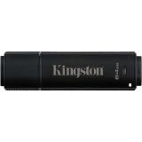Kingston 64 GB DataTraveler 4000 G2 Metal Black Security DT4000G2/64GB -  1