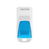 SanDisk 8 GB Cruzer Edge White-Blue SDCZ51W-008G-B35B -  1