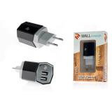 2E USB Wall Charger 3.4A, black (-WCRT58-B) -  1