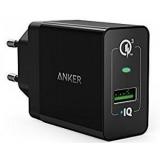 Anker PowerPort+ QC 3.0 & PowerIQ V3 +  micro USB, Black (B2013L11) -  1