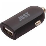 Just Me2 USB Car Charger (2.4A/12W, 1USB) Black (CCHRGR-M2-BLCK) -  1