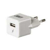 Just Atom USB Wall Charger (1A/5W, 1USB) White (WCHRGR-TM-WHT) -  1