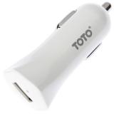 Toto TZG-03 Car charger 1USB 2,4A White (TZG-03-Wt) -  1