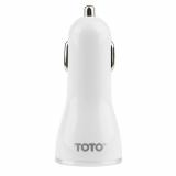 Toto TZG-11 Car Charger 3USB 3,4A White/Silver -  1