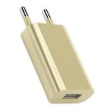 Toto TZR-08 Travel charger 1USB 1A Gold -  1