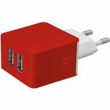 Trust REVOLT DUAL SMART WALL CHARGER (RED) (20149) -  1