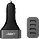 Anker 48W 4-Port USB Car Charger (A2312141) -   2