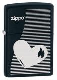 Zippo 28549HEART LINES -  1